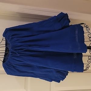Ralph Lauren Blouson Sleeve Top Large